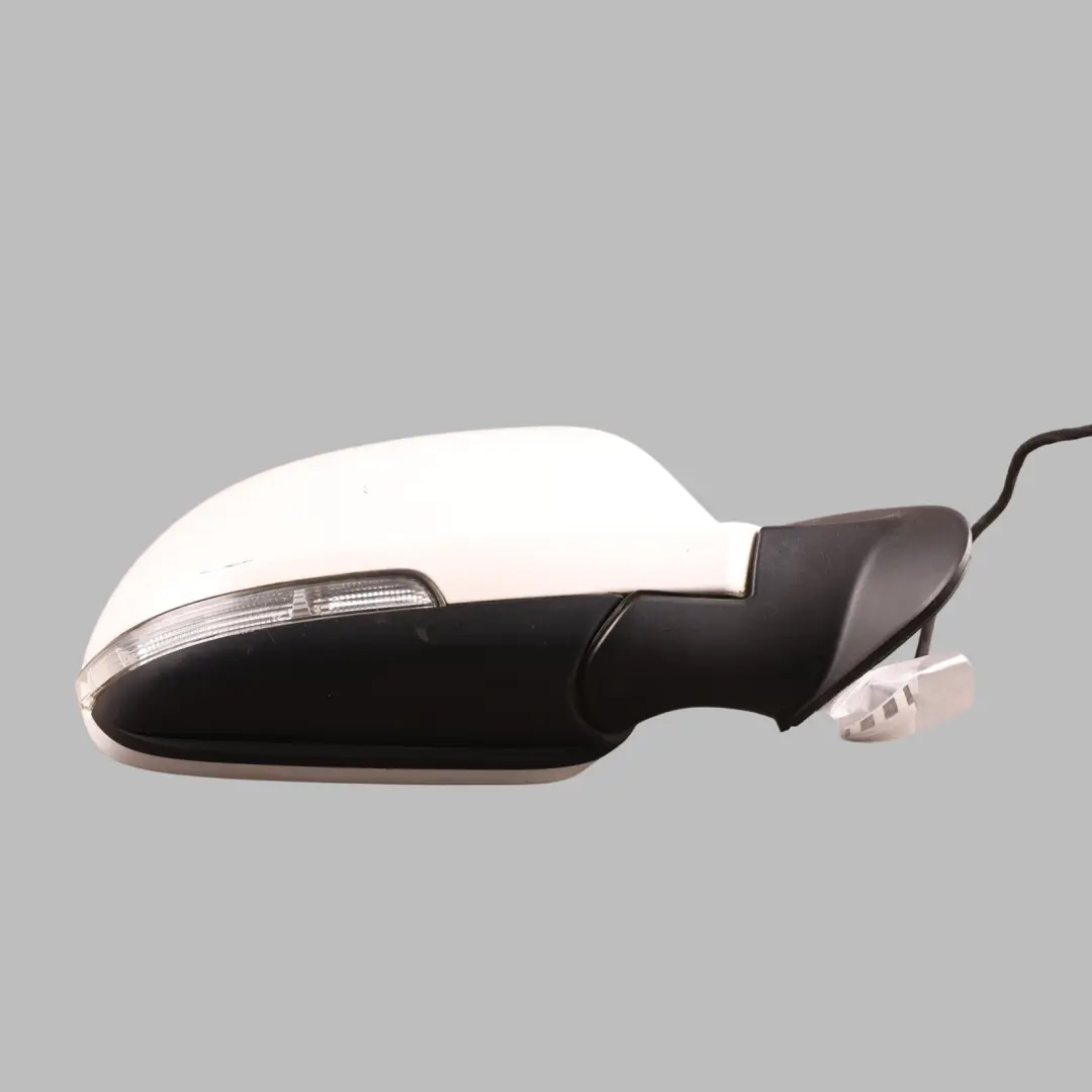 Skoda Octavia Mk2 1Z RS Electric Wing Mirror Right O/S Candy White - B9A / F9E - SKU RHD-1Z2857508M-CAN - Part number 1Z2857508M