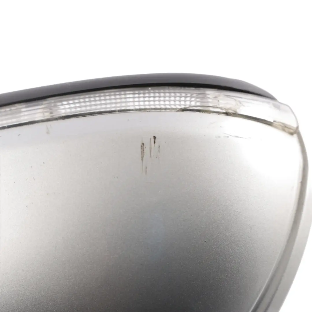 Skoda Octavia RS 1Z Door Wing Mirror Right O/S Reflex Silver Metallic - A7W - SKU RHD-1Z2857508M-RES - Part number 1Z2857508M