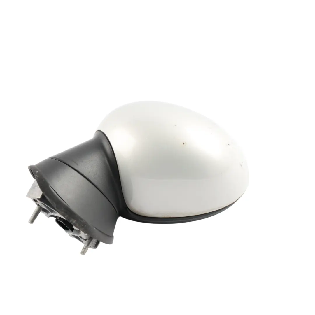 Mini Cooper R55 R56 R57 Side View Wing Mirror 5 Pins Left N/S White Silver - A62 - SKU RHD-2755637-WS - Part number 2755637