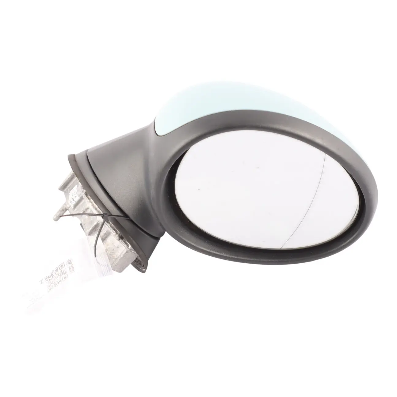 Wing Mirror Mini R55 R56 Heated Door Right O/S 5 Pins Outside Ice Blue - B28