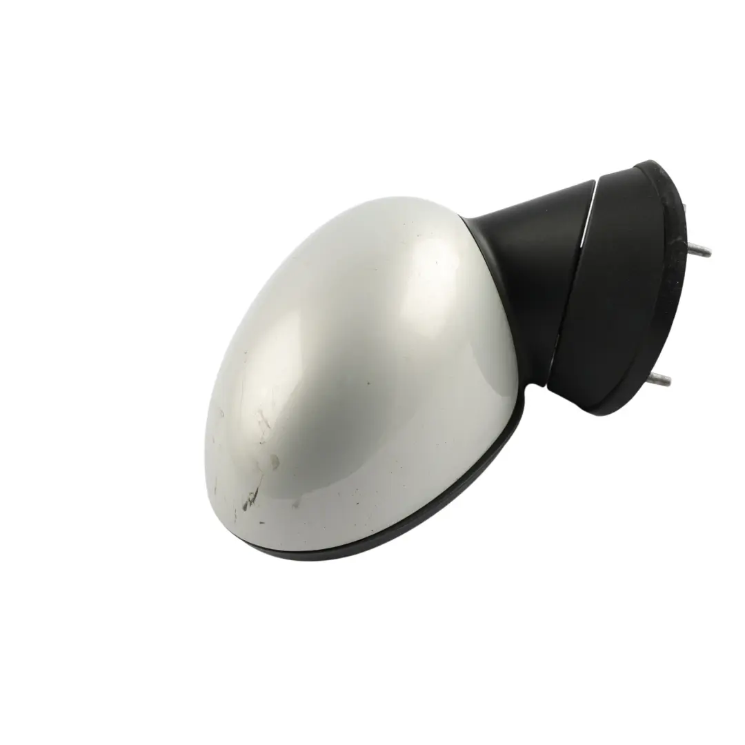 Mini Cooper R55 R56 R57 Right Door Wing Mirror O/S 5 Pins White Silver - A62 - SKU RHD-2755638-WS - Part number 2755638