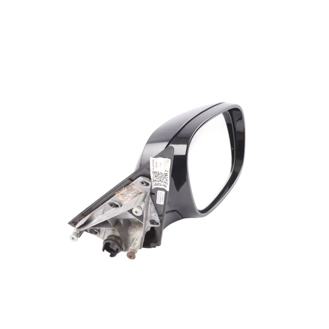 BMW X1 E84 Wing Mirror High Gloss Heated Door Right O/S Black Sapphire - 475 - SKU RHD-2993788-BS - Part number 2993788