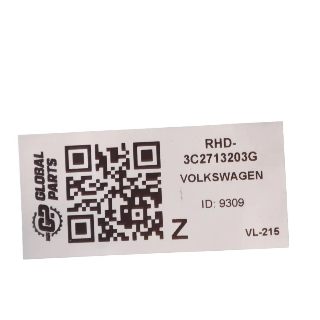 VW Passat B6 CC Gear Selector Surround Chrome Cover Panel Automatic - SKU RHD-3C2713203G - Part number 3C2713203G