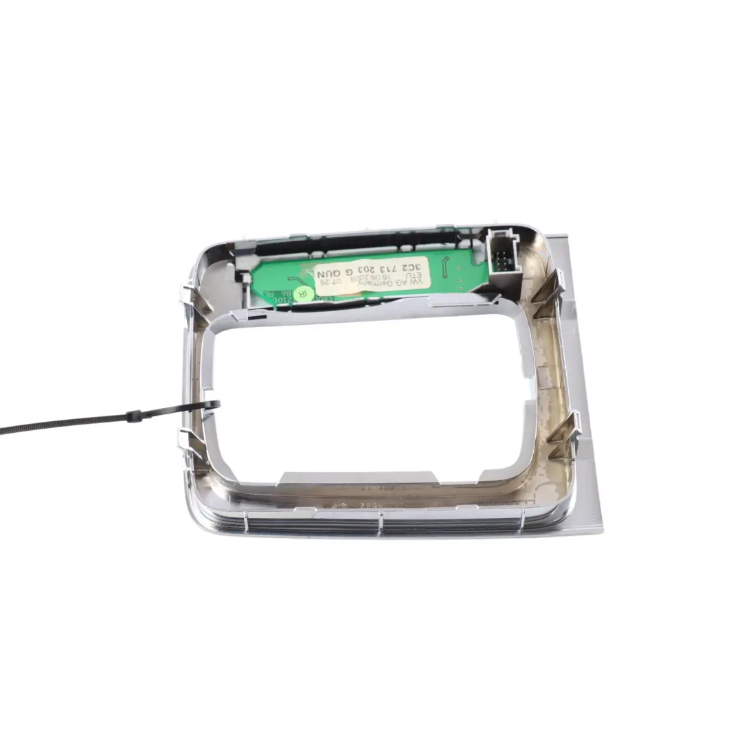 VW Passat B6 CC Gear Selector Surround Chrome Cover Panel Automatic - SKU RHD-3C2713203G - Part number 3C2713203G