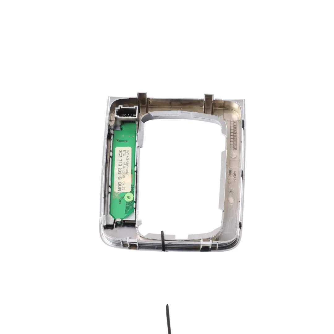 Selector Surround Chrome Cover Panel Automatic to VW Passat B6 CC Gear with Part number 3C2713203G VW Passat B6 CC Gear Selector Surround Chrome Cover Panel Automatic - SKU RHD-3C2713203G - Part number 3C2713203G