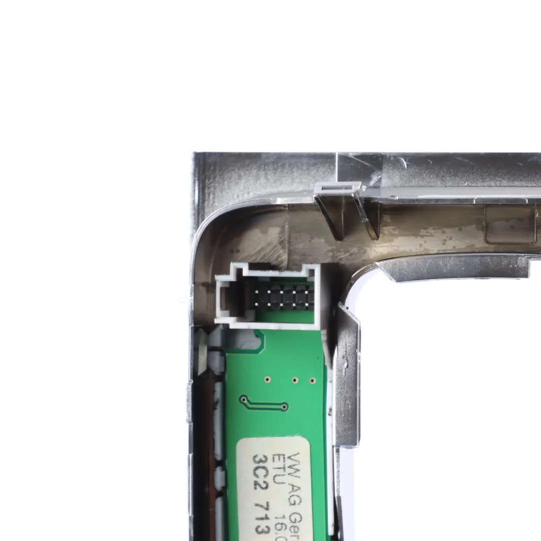 Selector Surround Chrome Cover Panel Automatic to VW Passat B6 CC Gear with Part number 3C2713203G VW Passat B6 CC Gear Selector Surround Chrome Cover Panel Automatic - SKU RHD-3C2713203G - Part number 3C2713203G