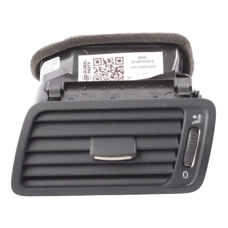 Volkswagen VW Passat B6 CC Dashboard Air Vent Grille Front Left N/S - SKU RHD-3C2819701E - Part number 3C2819701E