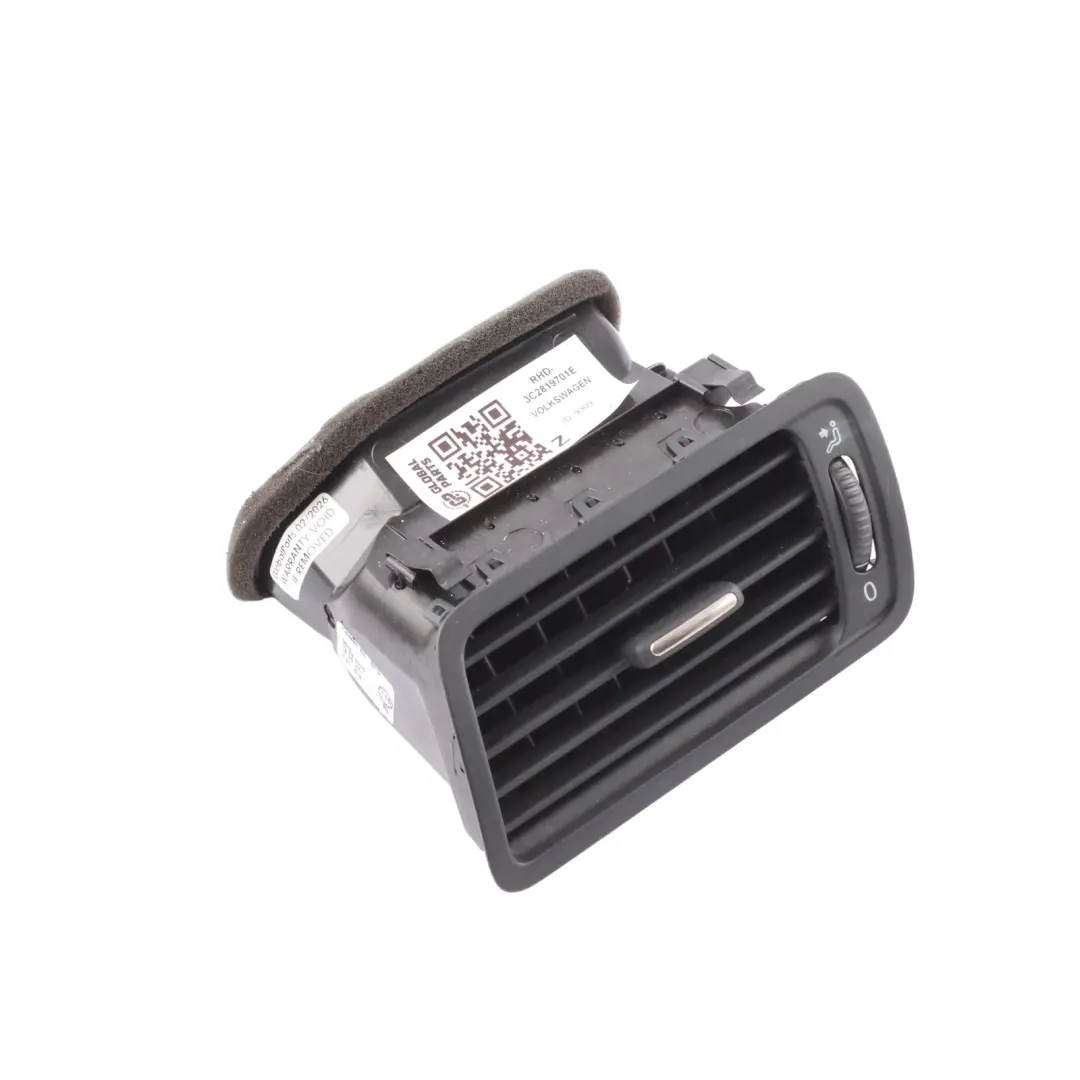 Volkswagen VW Passat B6 CC Dashboard Air Vent Grille Front Left N/S - SKU RHD-3C2819701E - Part number 3C2819701E