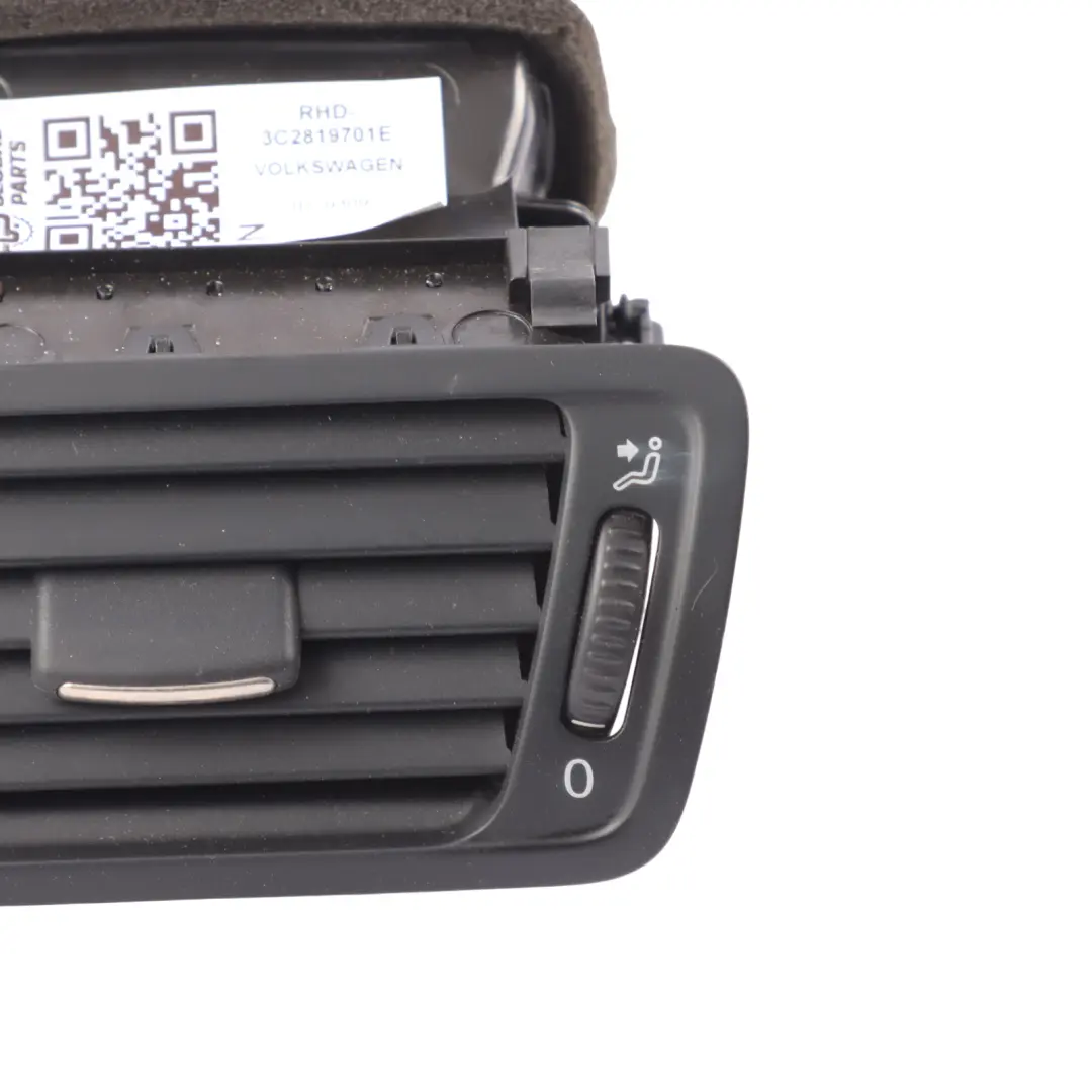 Dashboard Air Vent Grille Front Left N/S to Volkswagen VW Passat B6 CC with Part number 3C2819701E Volkswagen VW Passat B6 CC Dashboard Air Vent Grille Front Left N/S - SKU RHD-3C2819701E - Part number 3C2819701E