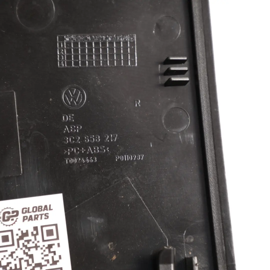 Volkswagen Passat CC Dashboard End Cover Trim Panel Front Left N/S - SKU RHD-3C2858217 - Part number 3C2858217