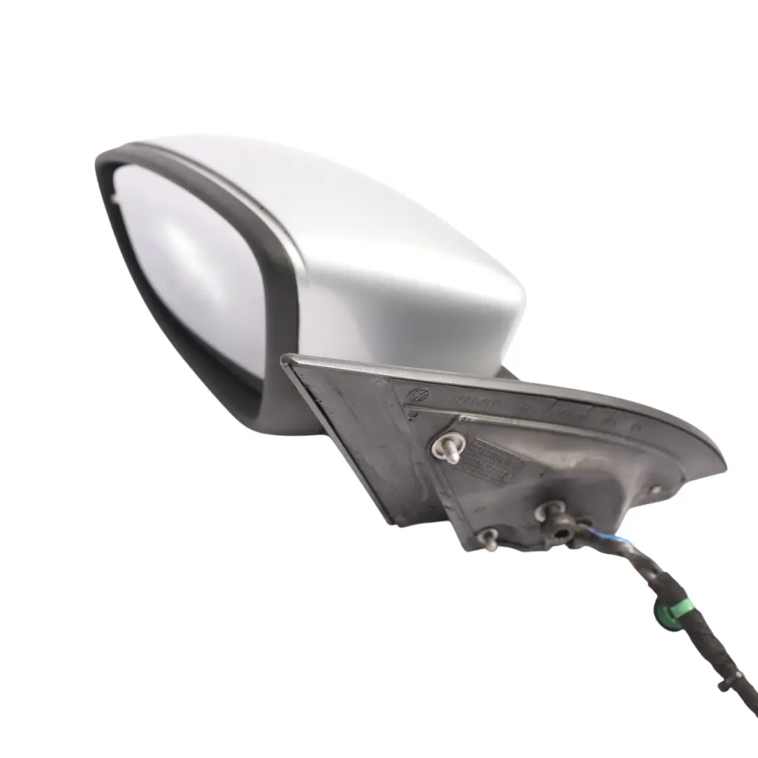 VW Passat CC Door Wing Mirror Heated Power Fold Left N/S Reflex Silver - A7W - SKU RHD-3C8857507AT-RES - Part number 3C8857507AT