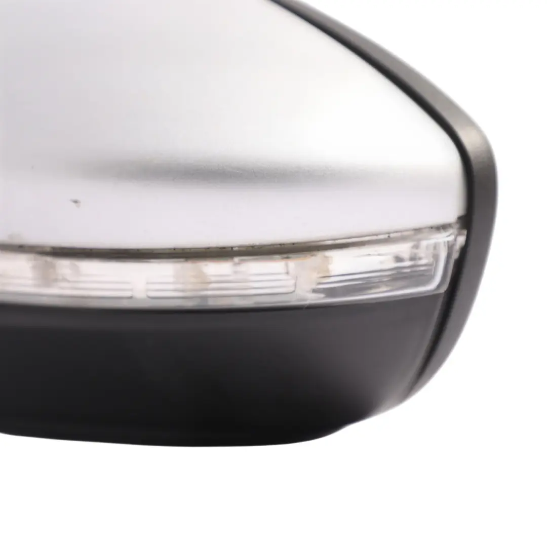 VW Passat CC Door Wing Mirror Heated Power Fold Left N/S Reflex Silver - A7W - SKU RHD-3C8857507AT-RES - Part number 3C8857507AT