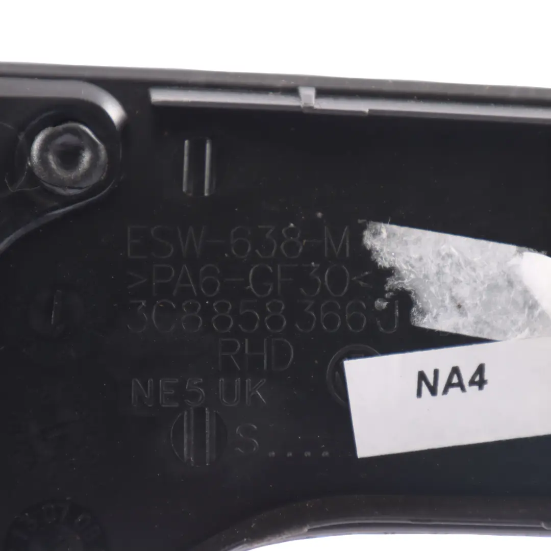 Volkswagen Passat CC Instrument Cluster Surround Trim Cover Silver - SKU RHD-3C8858366J - Part number 3C8858366J