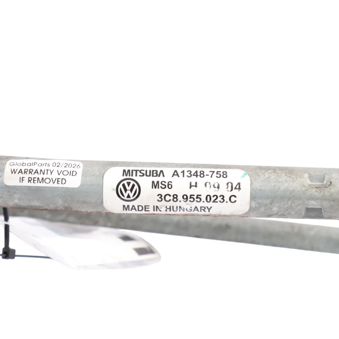 Volkswagen Passat CC Front Windscreen Wiper Motor Linkage Mechanism - SKU RHD-3C8955023C - Part number 3C8955023C