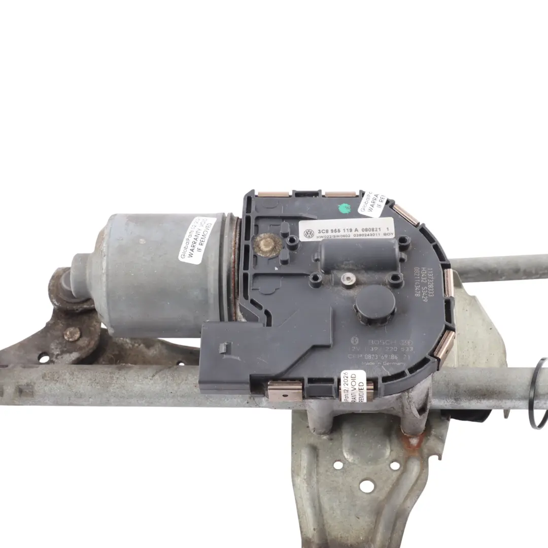 Volkswagen Passat CC Front Windscreen Wiper Motor Linkage Mechanism - SKU RHD-3C8955023C - Part number 3C8955023C