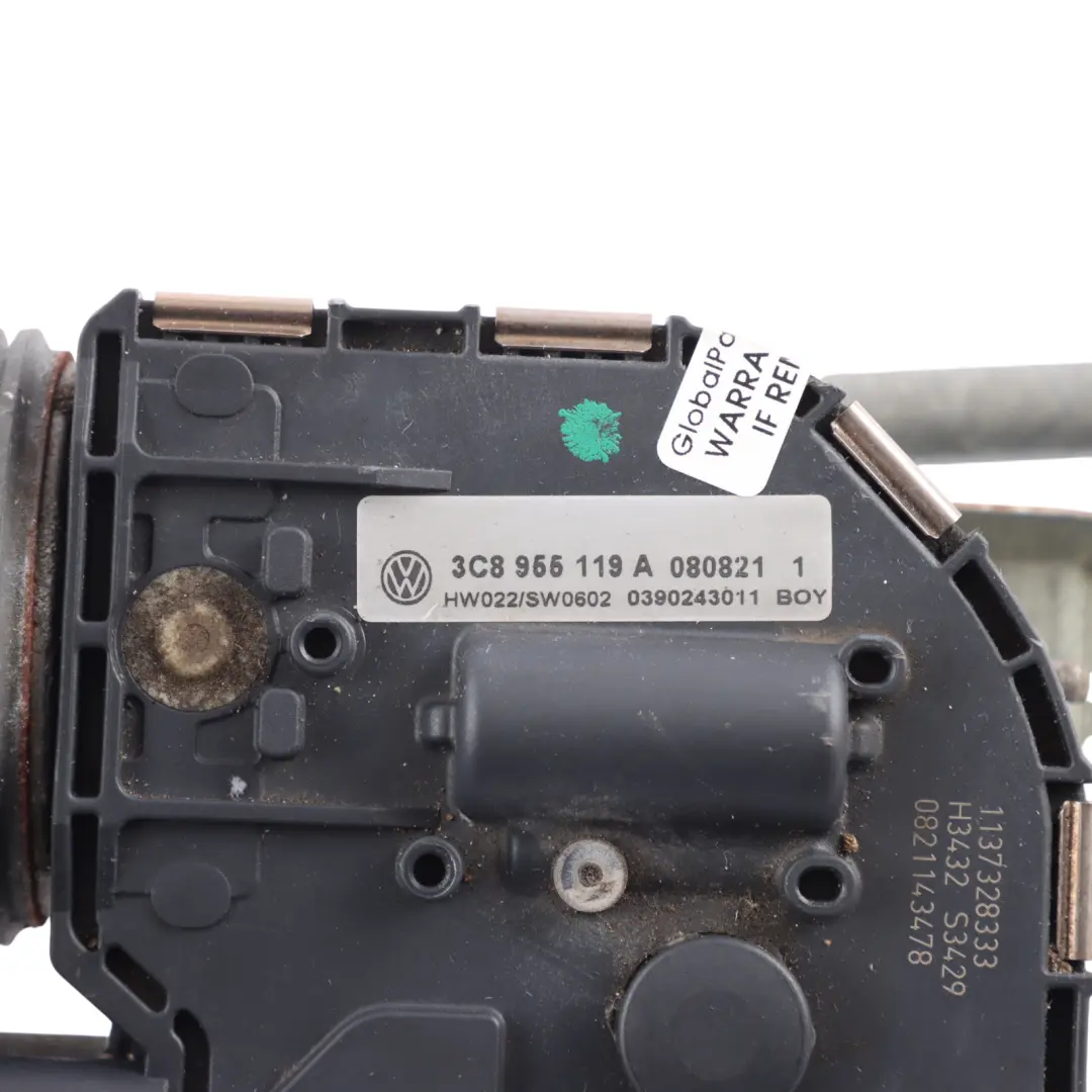 Front Windscreen Wiper Motor Linkage Mechanism to Volkswagen Passat CC with Part number 3C8955023C Volkswagen Passat CC Front Windscreen Wiper Motor Linkage Mechanism - SKU RHD-3C8955023C - Part number 3C8955023C