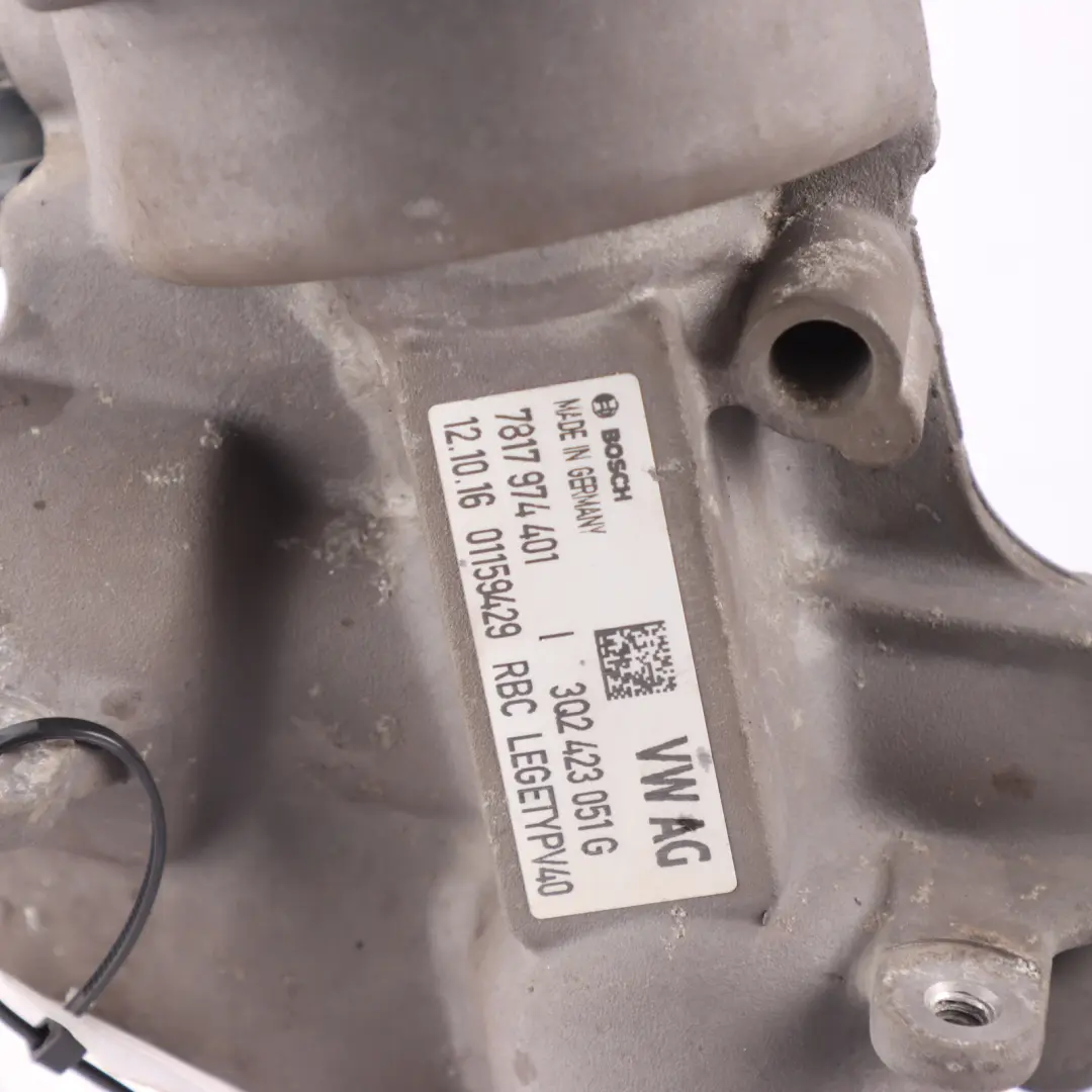 MK3 3V Power Steering Gear Column Rack Mechanism to Skoda Superb with Part number 3Q2423051G Skoda Superb MK3 3V Power Steering Gear Column Rack Mechanism - SKU RHD-3Q2423051G - Part number 3Q2423051G