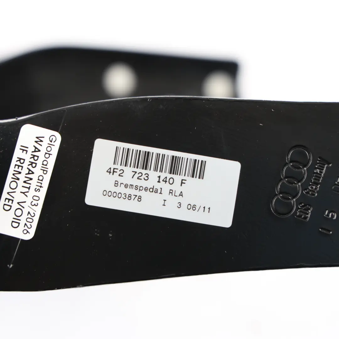 Brake Pedal Assembly Automatic Gearbox to Audi A6 C6 with Part number 4F2723140F Audi A6 C6 Brake Pedal Assembly Automatic Gearbox - SKU RHD-4F2723140F - Part number 4F2723140F