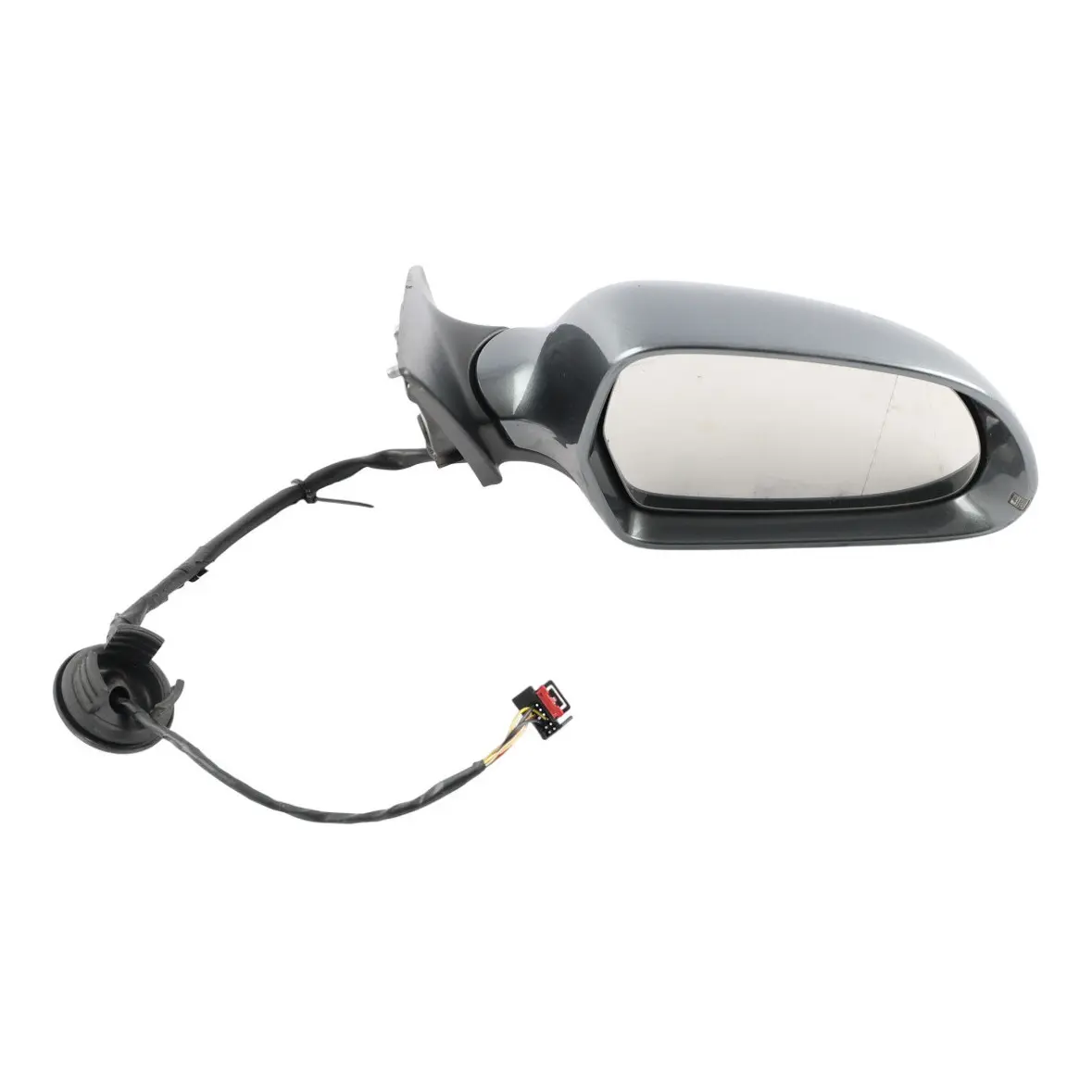 Audi A6 C6 Wing Mirror Electric Heated Right O/S Daytona Grey Pearl Effect - Z7S