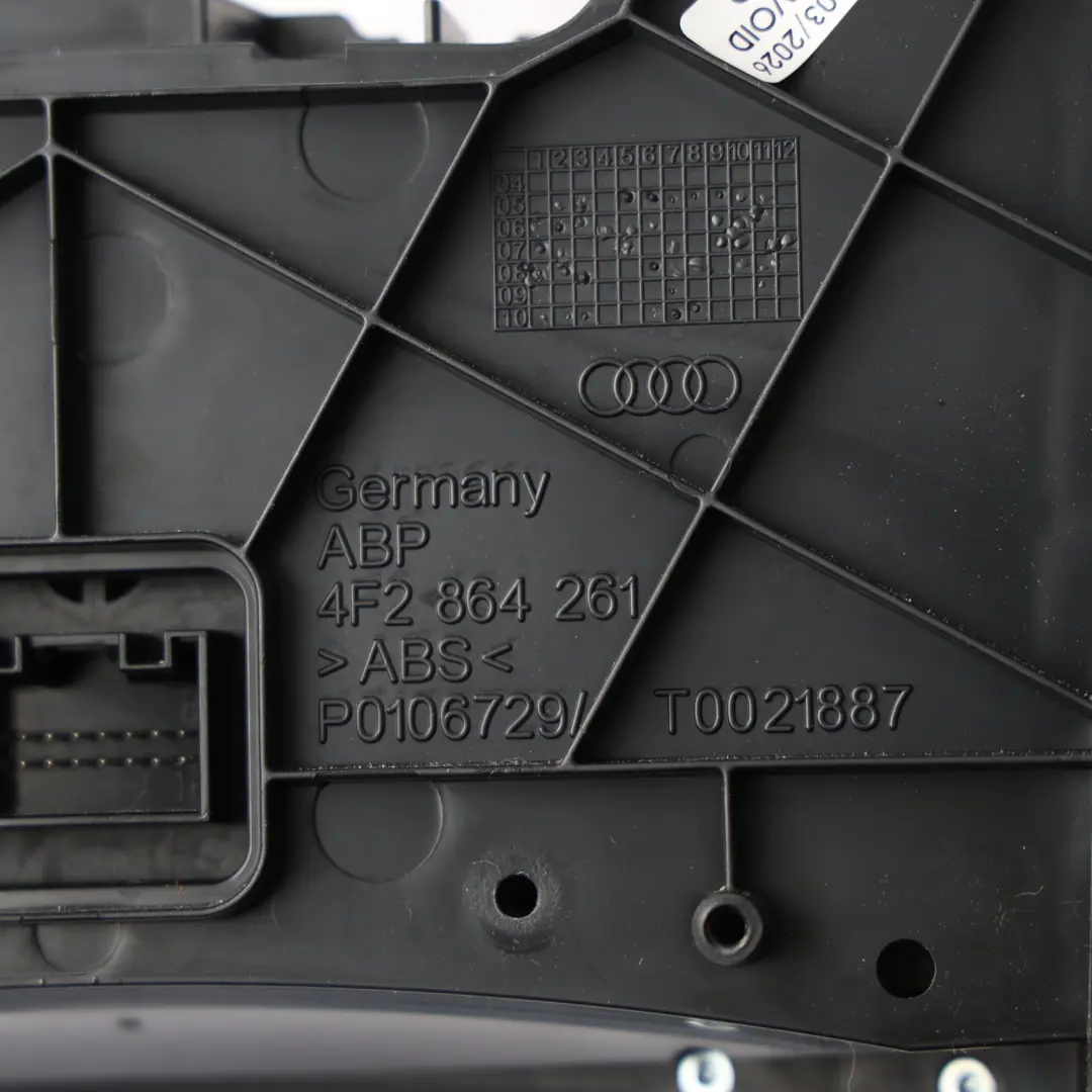 Panel Radio Multimedia Switch Control to Audi A6 C6 with Part number 4F2864261AP Audi A6 C6 Panel Radio Multimedia Switch Control - SKU RHD-4F2864261AP-1 - Part number 4F2864261AP