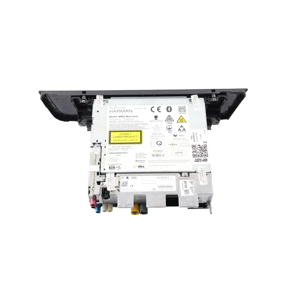 Audi A7 4G8 Central Computer Head Unit Sat Nav Player Radio CD - SKU RHD-4G1035021G - Part number 4G1035021G