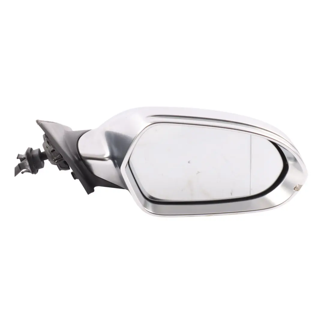 Door Wing Mirror Power Fold Auto Dip Right O/S Aluminium to Audi S6 C7 with Part number 4G2857410AE Audi S6 C7 Door Wing Mirror Power Fold Auto Dip Right O/S Aluminium - SKU RHD-4G2857410AE-ALU - Part number 4G2857410AE