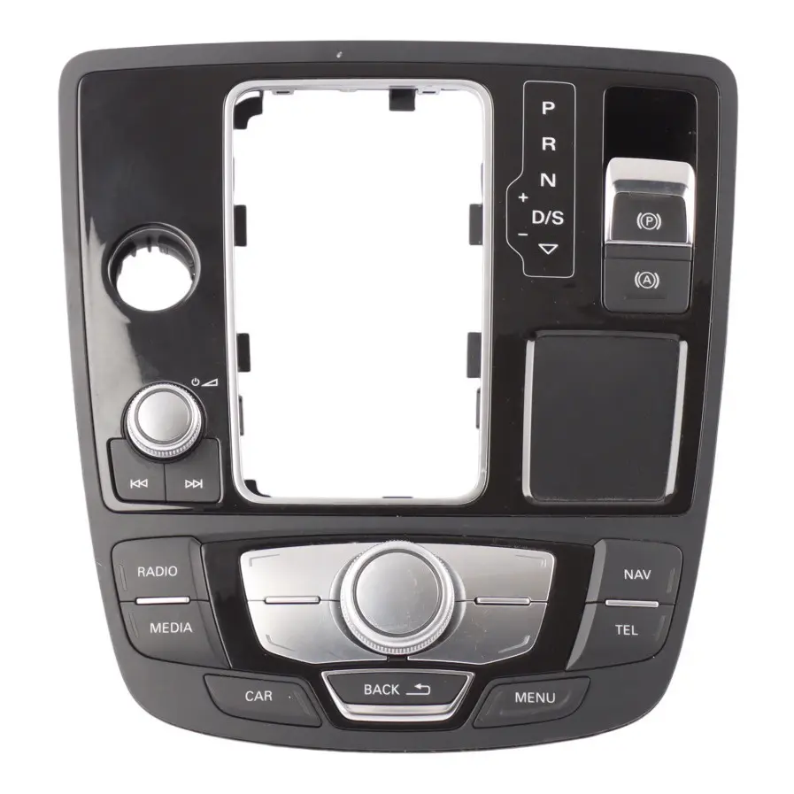 Audi A6 C7 A7 4G MMI Centre Console Multimedia Sat Nav Switch Panel - SKU RHD-4G2919610F - Part number 4G2919610F