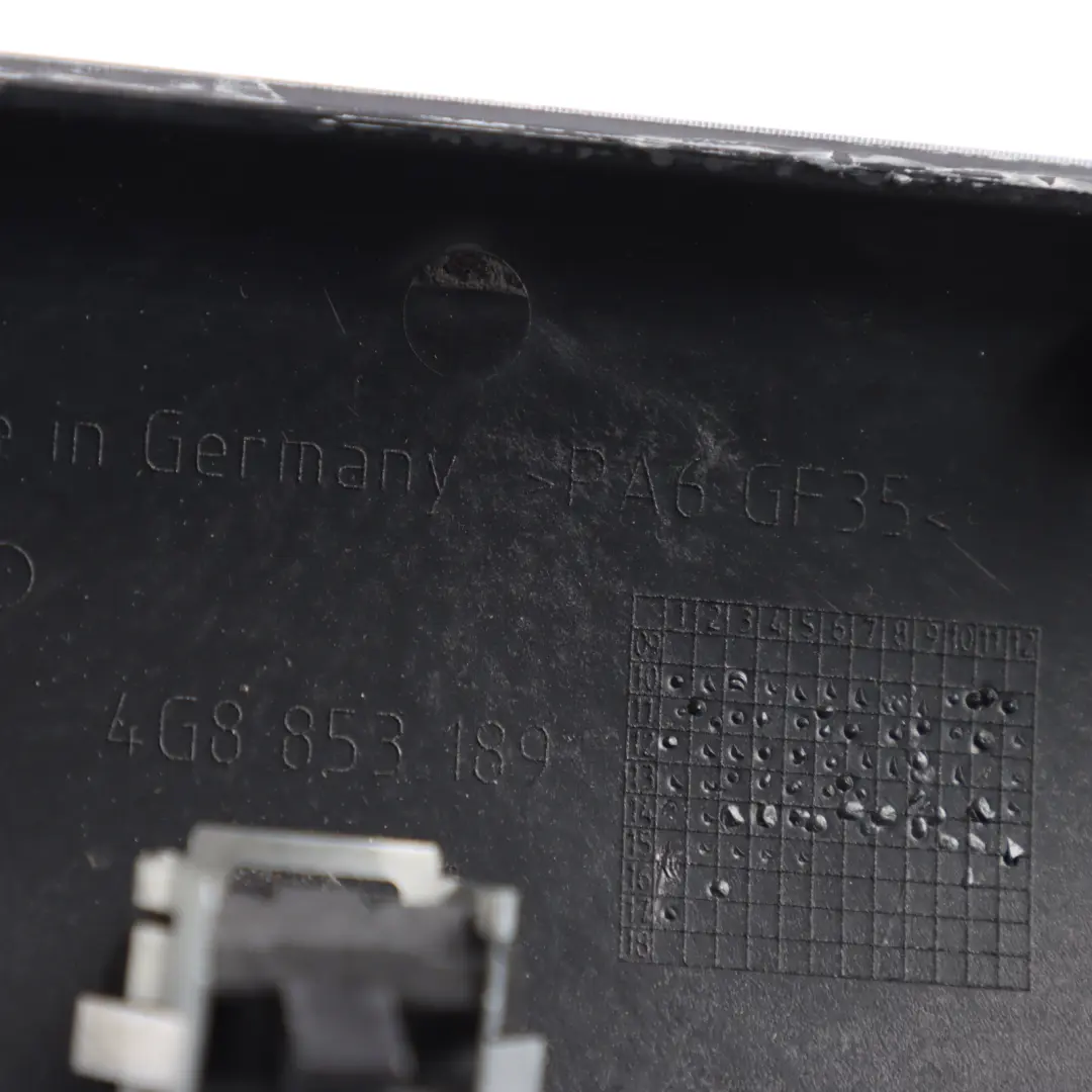 Audi A7 4G Dashboard Side Cover Front Left N/S Panel Trim Aluminium - SKU RHD-4G8853189R - Part number 4G8853189R