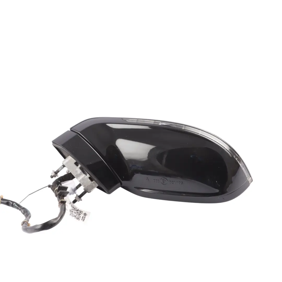 Audi A7 4G Door Wing Mirror Electric Left N/S Mythical Black - Y9T - SKU RHD-4G8858531AN-MYB - Part number 4G8858531AN