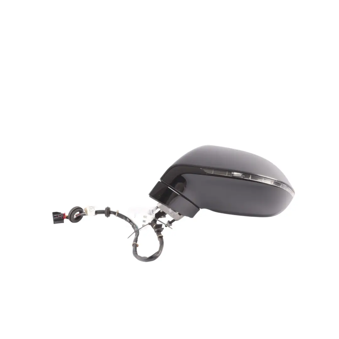 Audi A7 4G Door Wing Mirror Electric Left N/S Mythical Black - Y9T - SKU RHD-4G8858531AN-MYB - Part number 4G8858531AN