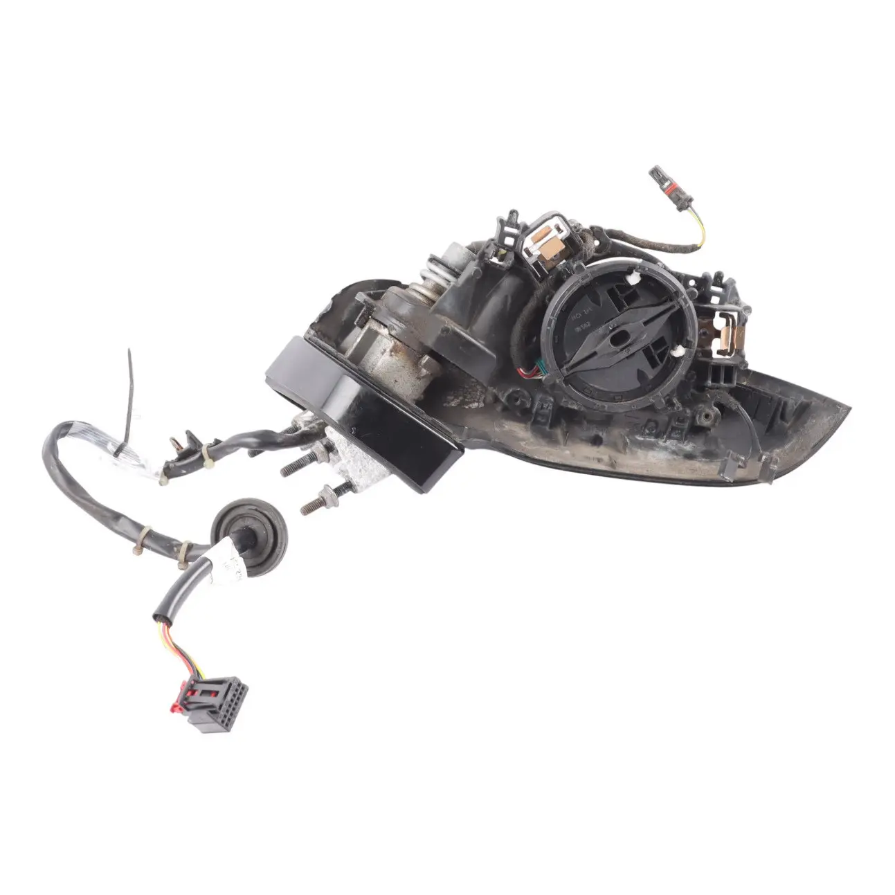 Audi A7 4G Door Wing Mirror Base Right O/S Mythical Black - Y9T 4G8858532AN