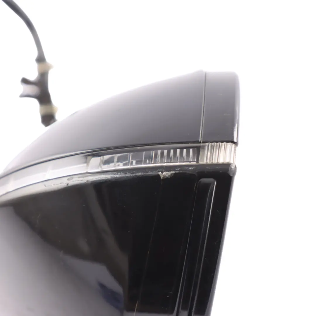 4G8 Side Wing Mirror Right O/S Mythical Black Metallic Y9T to Audi A7 with Part number 4G8858532AN Audi A7 4G8 Side Wing Mirror Right O/S Mythical Black Metallic Y9T - SKU RHD-4G8858532AN-MYB - Part number 4G8858532AN