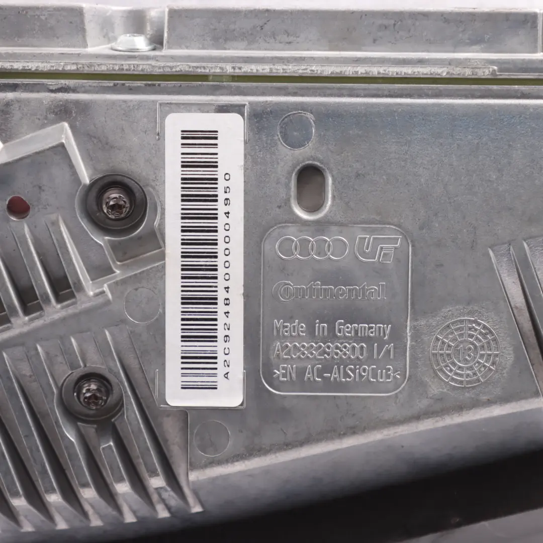 Audi A7 4G Head Up Display Screen Projector Dashboard Car System HUD - SKU RHD-4G8919604N - Part number 4G8919604N