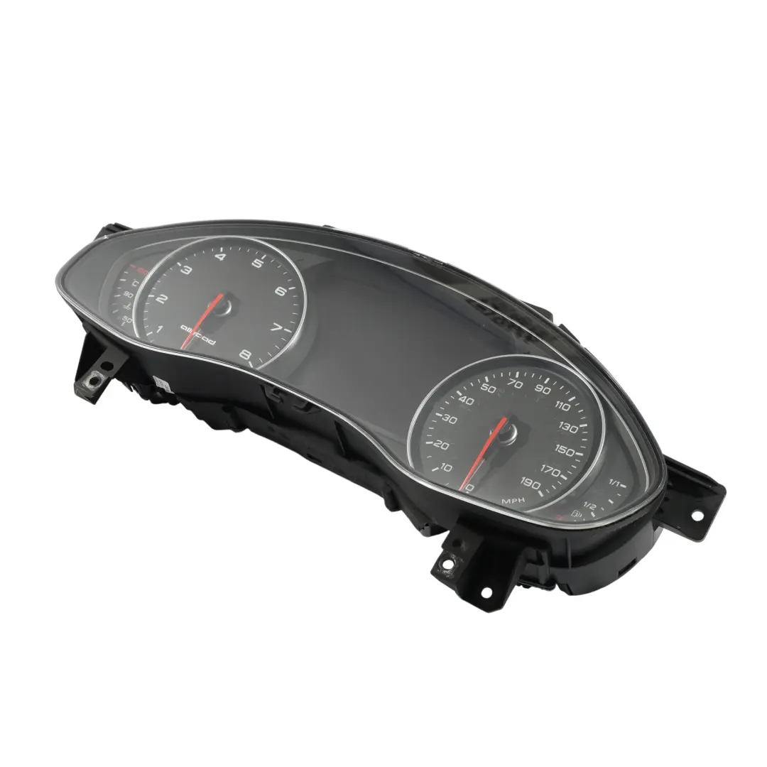 Audi A6 C7 Allroad Petrol Automatic Instrument Cluster Speedometer - SKU RHD-4G9920900D - Part number 4G9920900D