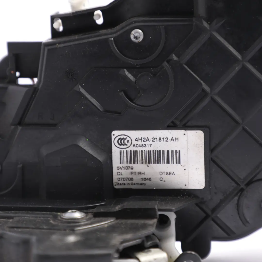 Range Rover Sport L320 Front Door Lock Handle Bracket Right O/S 4H2A-21813-AH - SKU RHD-4H2A-21812-AH - Part number 4H2A-21812-AH