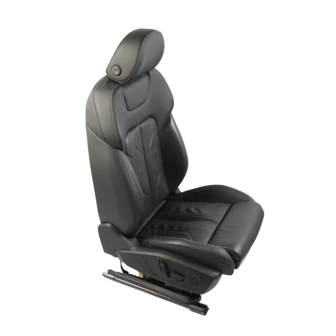 Audi A6 C8 Front Seat Sport Memory Leather Alcantara Soul Black Right O/S - SKU RHD-4K0881808AF-1 - Part number 4K0881808AF