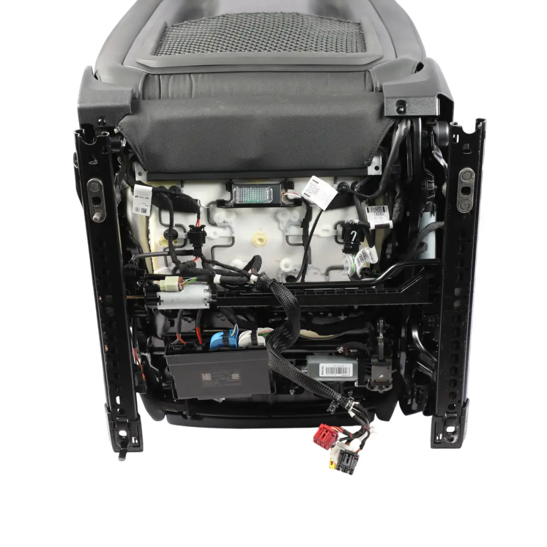 Audi A6 C8 Front Seat Sport Memory Leather Alcantara Soul Black Right O/S - SKU RHD-4K0881808AF-1 - Part number 4K0881808AF