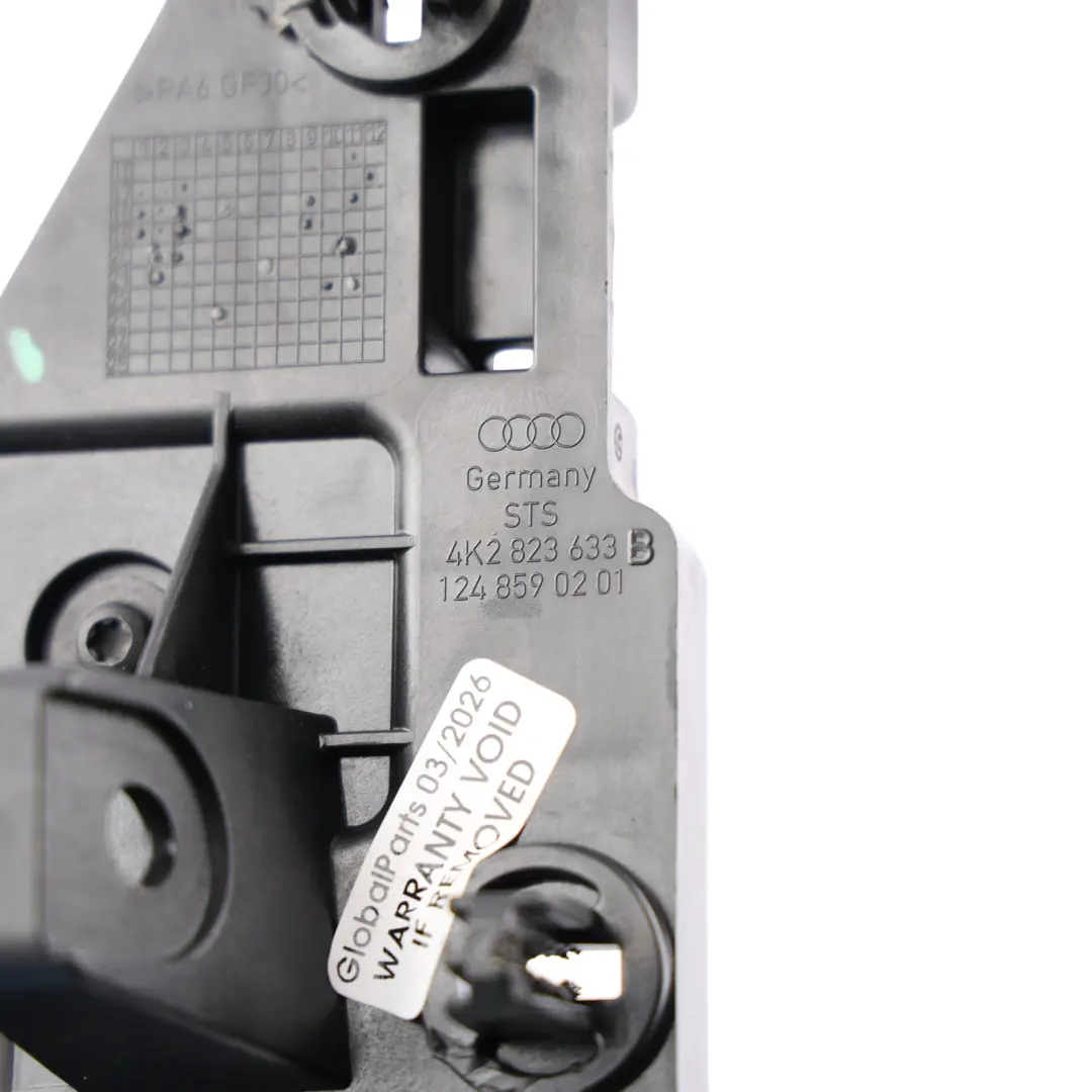 Bonnet Hood Open Release Handle to Audi A6 C8 with Part number 4K2823633B Audi A6 C8 Bonnet Hood Open Release Handle - SKU RHD-4K2823633B-1 - Part number 4K2823633B