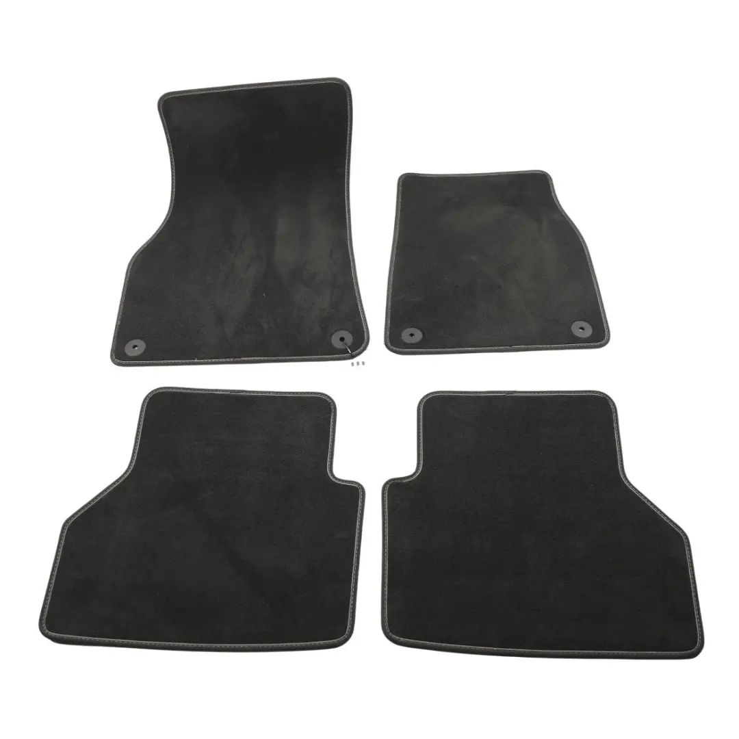 Floor Mats Set Interior Front Rear Carpet Covers Black to Audi A6 C8 with Part number 4K2863011E Audi A6 C8 Floor Mats Set Interior Front Rear Carpet Covers Black - SKU RHD-4K2863011E - Part number 4K2863011E