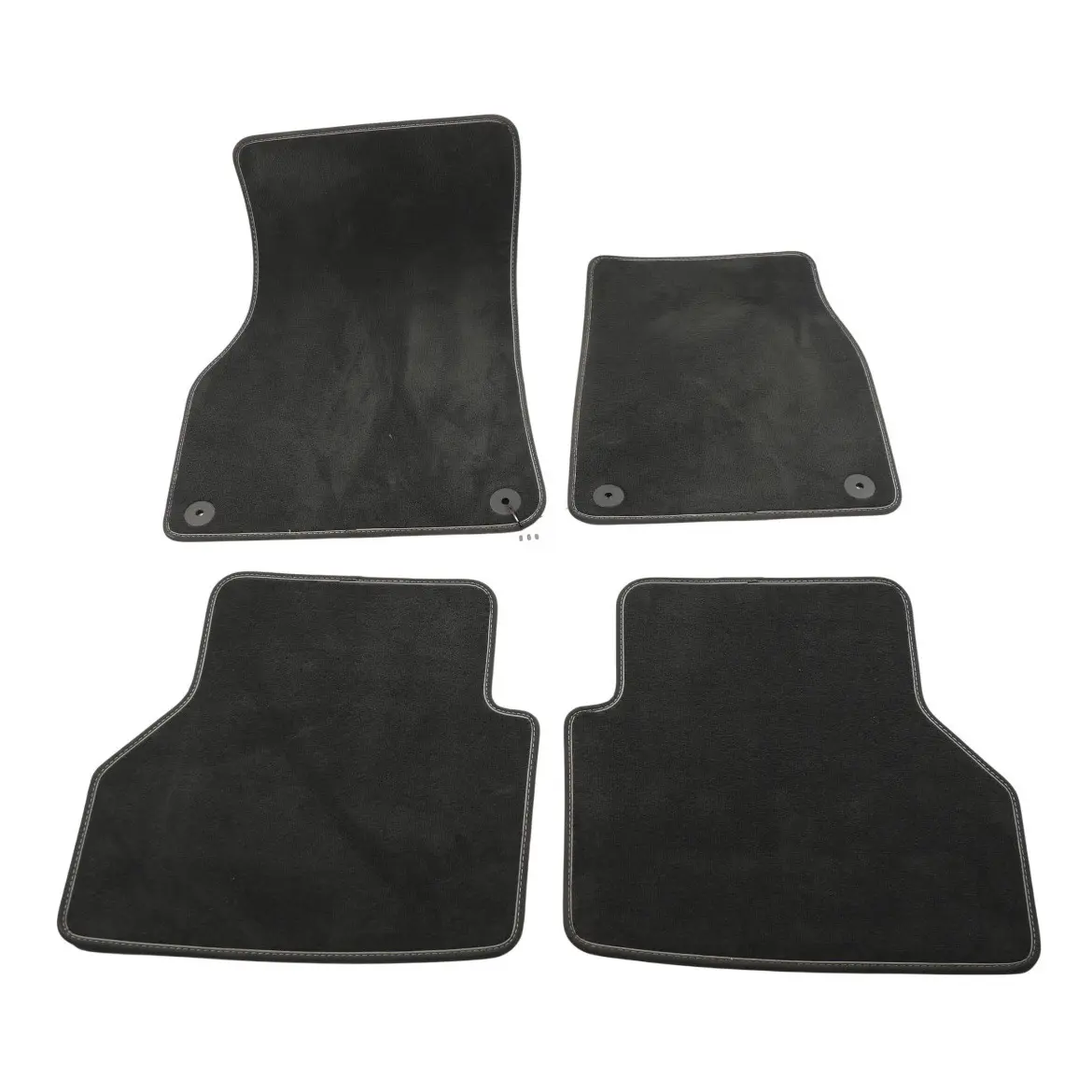 Audi A6 C8 Floor Mats Set Interior Front Rear Carpet Covers Black 4K2863011E