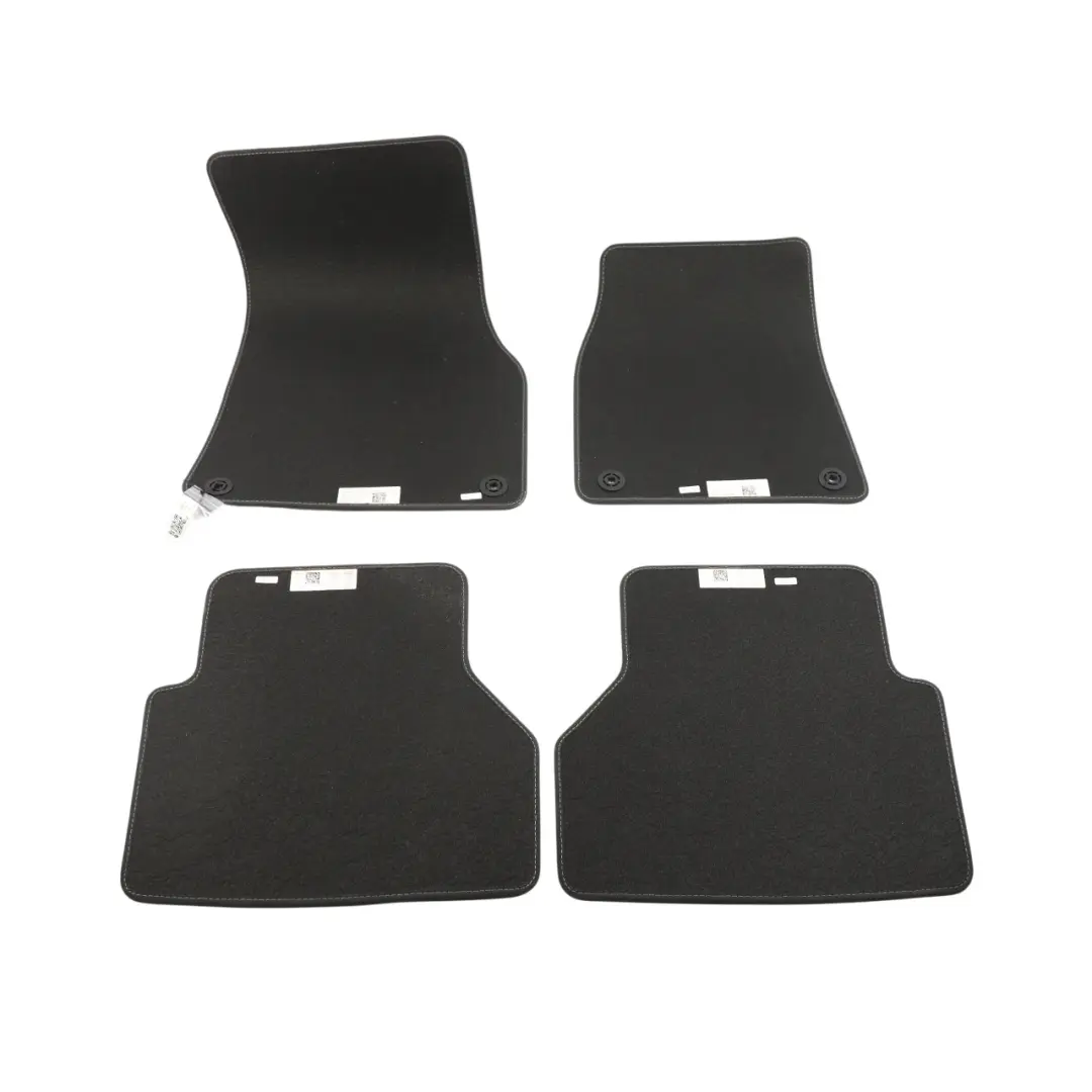 Floor Mats Set Interior Front Rear Carpet Covers Black to Audi A6 C8 with Part number 4K2863011E Audi A6 C8 Floor Mats Set Interior Front Rear Carpet Covers Black - SKU RHD-4K2863011E - Part number 4K2863011E