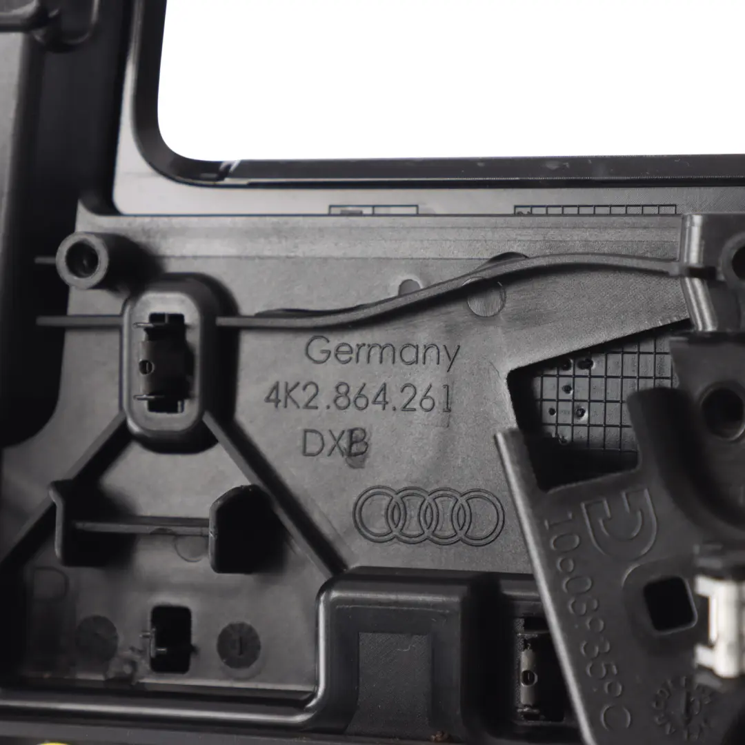 Centre Console Trim Cover Panel Surround Black High Gloss 4K2864261C to Audi A6 C8 with Part number 4K2863969C Audi A6 C8 Centre Console Trim Cover Panel Surround Black High Gloss 4K2864261C - SKU RHD-4K2863969C - Part number 4K2863969C