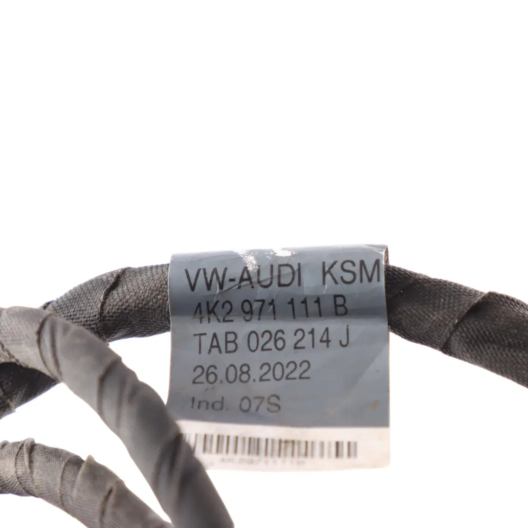 Audi A6 C8 A7 4K Power Steering Electric Wiring Harness Cable - SKU RHD-4K2971111B - Part number 4K2971111B