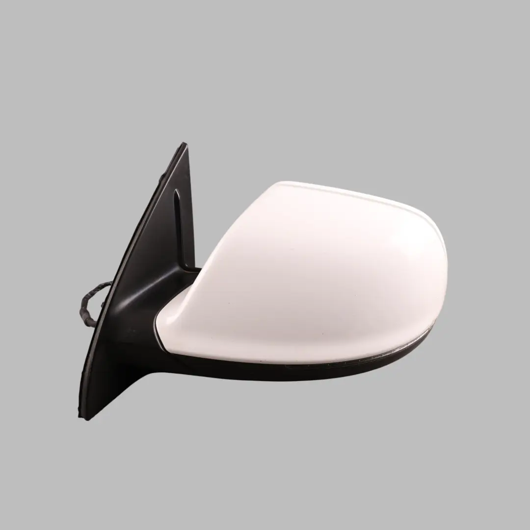 Door Wing Mirror Heated Electric Power Fold Left N/S Ibis White - Y9C to Audi Q7 4L with Part number 4L2857409CK Audi Q7 4L Door Wing Mirror Heated Electric Power Fold Left N/S Ibis White - Y9C - SKU RHD-4L2857409CK-IWH - Part number 4L2857409CK