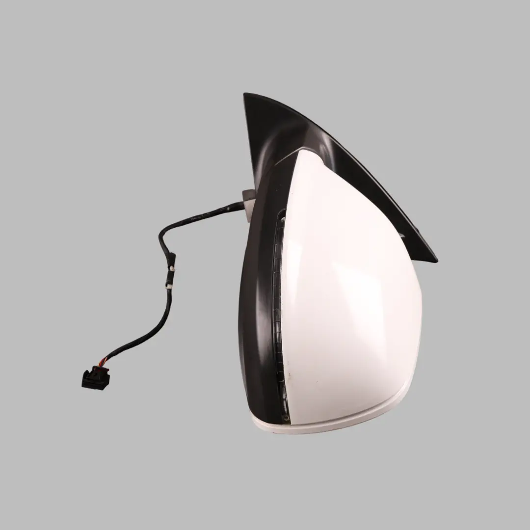 Door Wing Mirror Heated Electric Power Fold Left N/S Ibis White - Y9C to Audi Q7 4L with Part number 4L2857409CK Audi Q7 4L Door Wing Mirror Heated Electric Power Fold Left N/S Ibis White - Y9C - SKU RHD-4L2857409CK-IWH - Part number 4L2857409CK