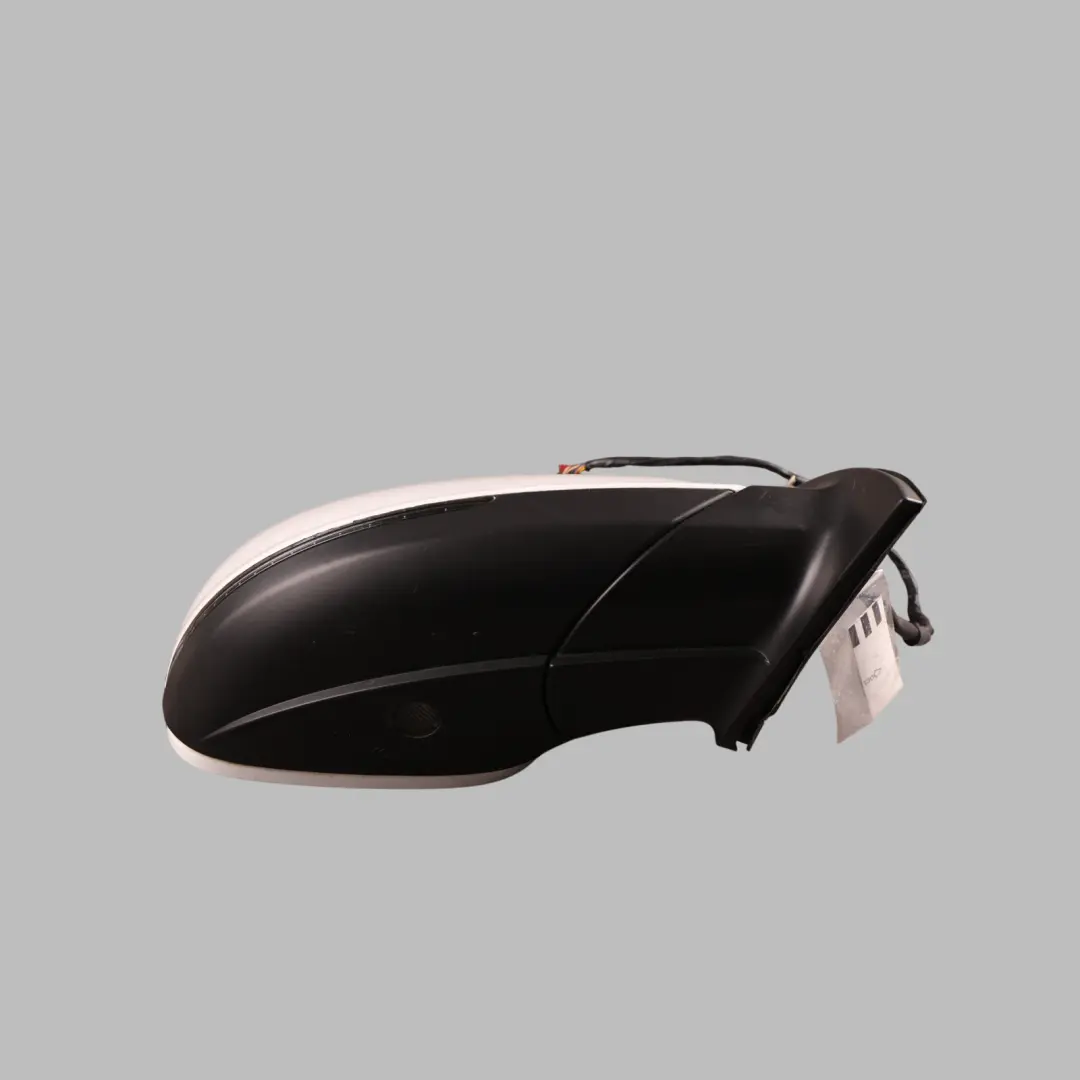 Audi Q7 4L Front Mirror Wing Door Electric Power Right O/S Ibis White - Y9C - SKU RHD-4L2857410BE-IWH - Part number 4L2857410BE