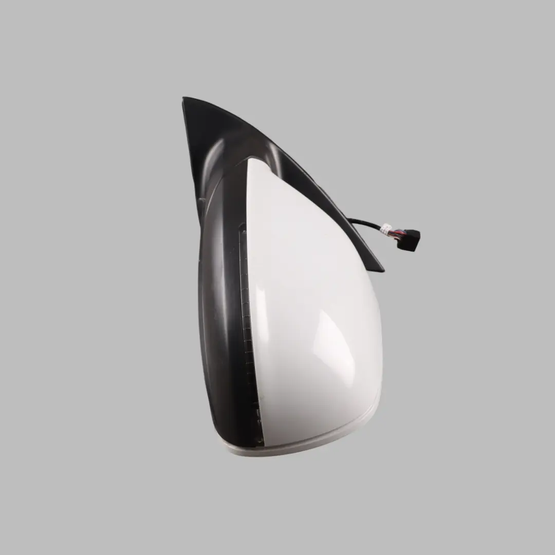 Front Wing Mirror Electric Power Left N/S Glacier White Pearl - S9R to Audi Q7 4L with Part number 4L2857409CK Audi Q7 4L Front Wing Mirror Electric Power Left N/S Glacier White Pearl - S9R - SKU RHD-4L2857409CK-MGW - Part number 4L2857409CK