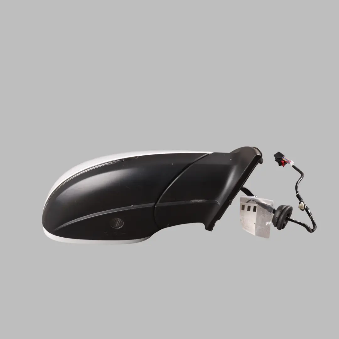 Front Wing Mirror Electric Power Right O/S Glacier White Pearl - S9R to Audi Q7 4L with Part number 4L2857410BE Audi Q7 4L Front Wing Mirror Electric Power Right O/S Glacier White Pearl - S9R - SKU RHD-4L2857410BE-MGW - Part number 4L2857410BE