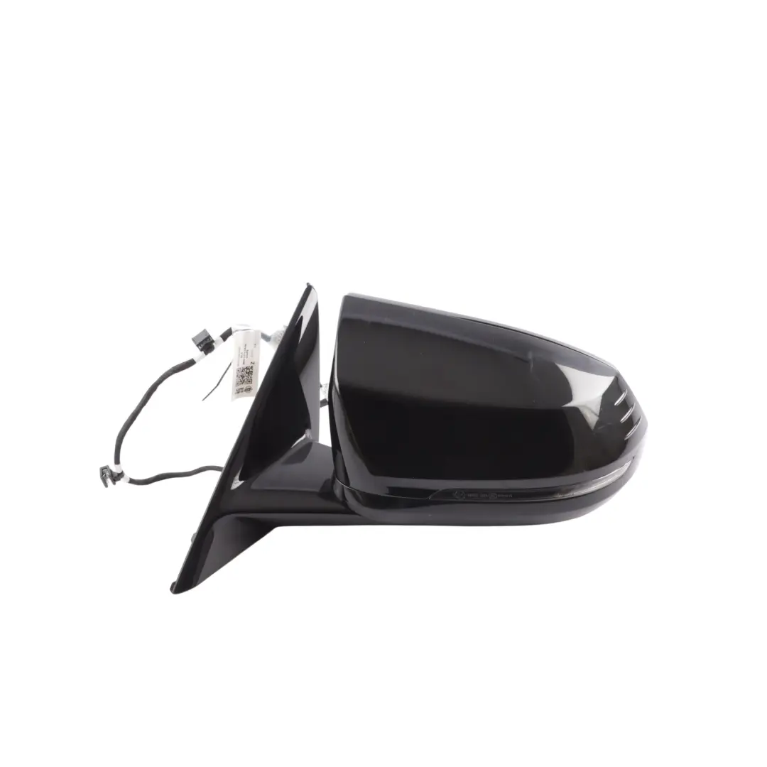 BMW F74 Wing Mirror M Sport Side View Heated Door Left N/S Black - SKU RHD-5A6DD27-BLK - Part number 5A6DD27