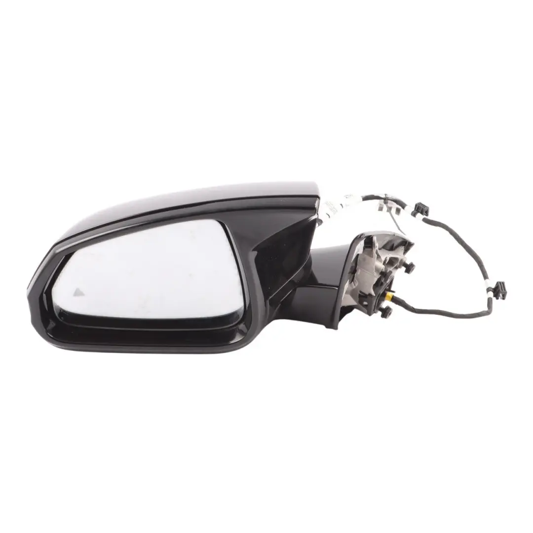 BMW F74 Wing Mirror M Sport Side View Heated Door Left N/S Black - SKU RHD-5A6DD27-BLK - Part number 5A6DD27